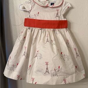 Janie and Jack Paris White Dress